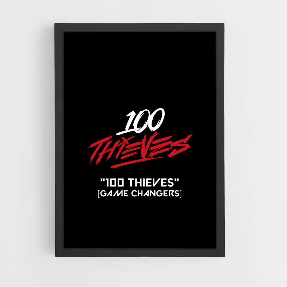Poster Thieves Votre – affiche Esports (vue 2)